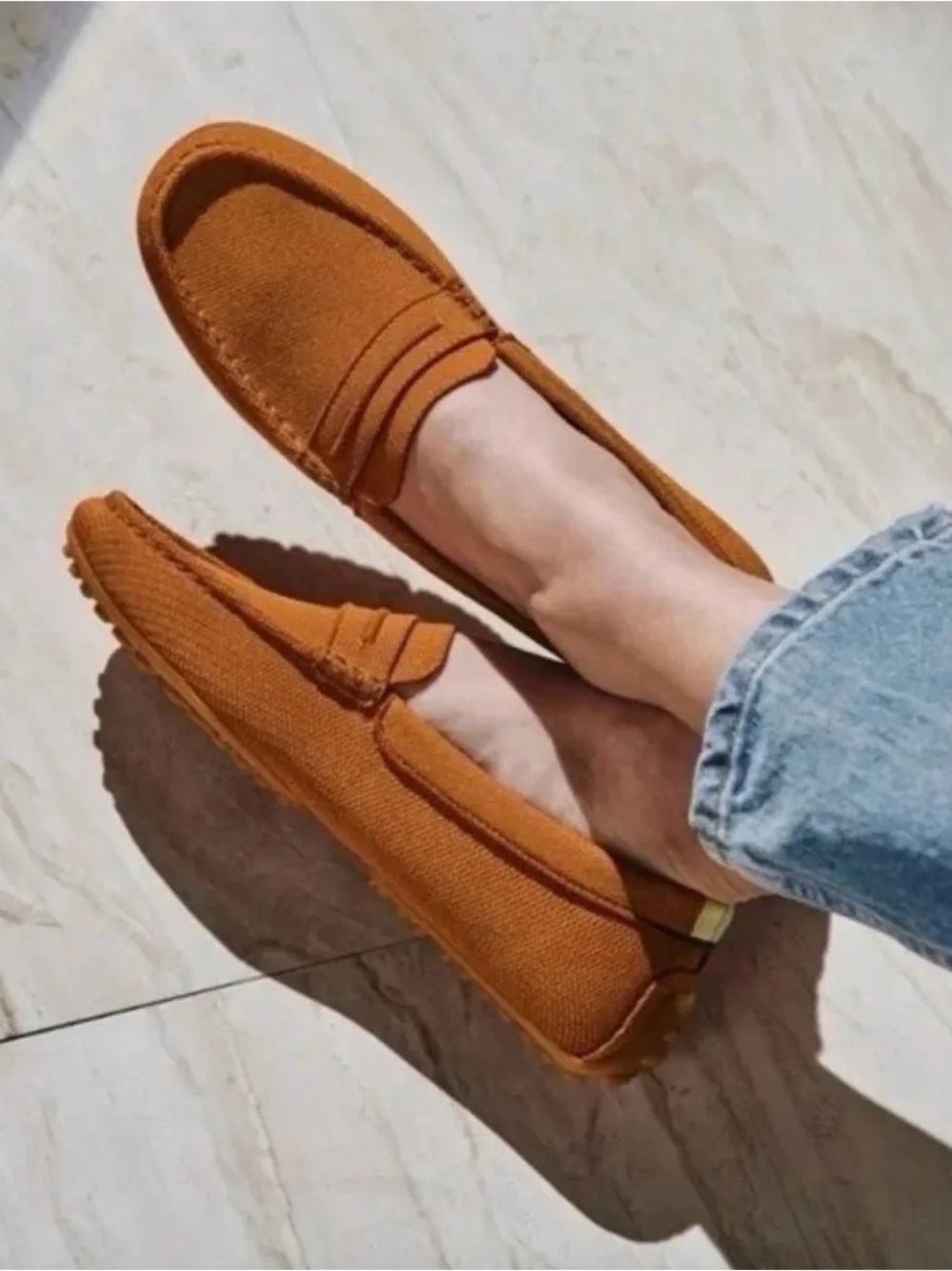Rothy’s Driver Loafer Cognac